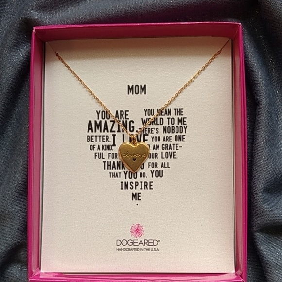 🛑🛑SOLD🛑🛑  Dogeared Mom 'Always' Heart Necklace - Picture 2 of 6